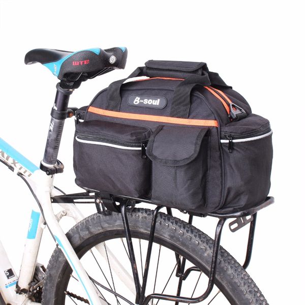 

new rear frame mountain bike rear package can be portable folding car shelf bag breathable riding camel pouch seat bag sack