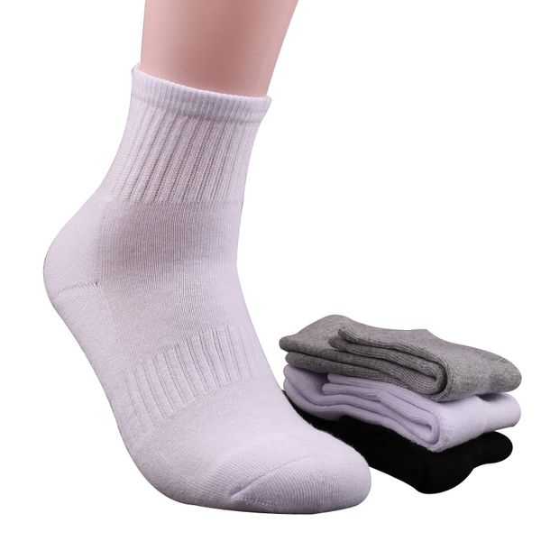 

men 2017 winter thicken towel bottom cotton socks male warm terry socks 5pairs/lot, Black