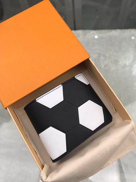 

brand new designer men fashion wallets small purses card holder with box, Red;black