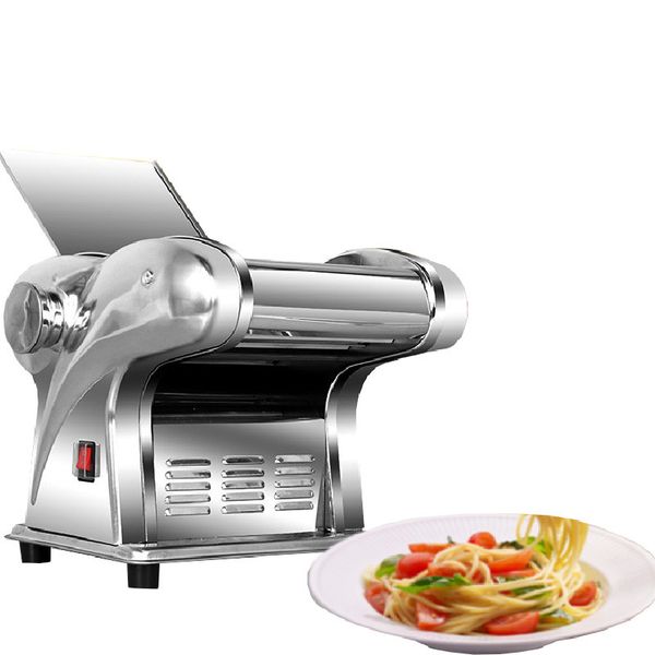 

qihang_high efficiency household electric noddles pressing machine stainless steel automatic pasta noddle dough maker 220v