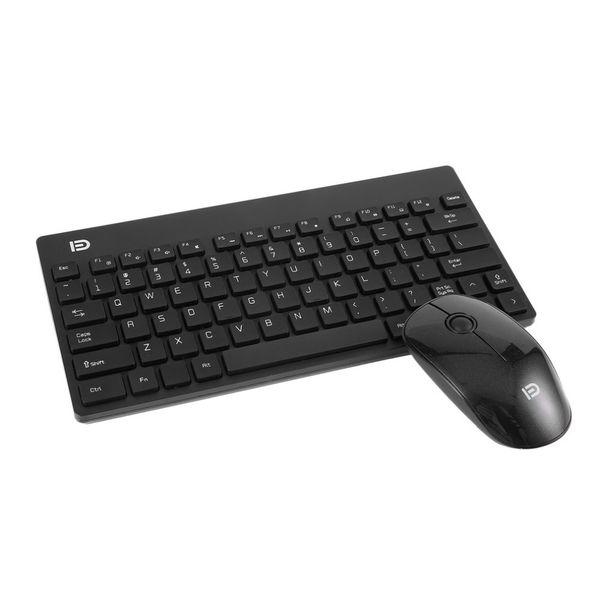 Slim 2.4G Wireless Gaming Keyboard 1500DPI Mouse Set Combo For Desktop PC Laptop
