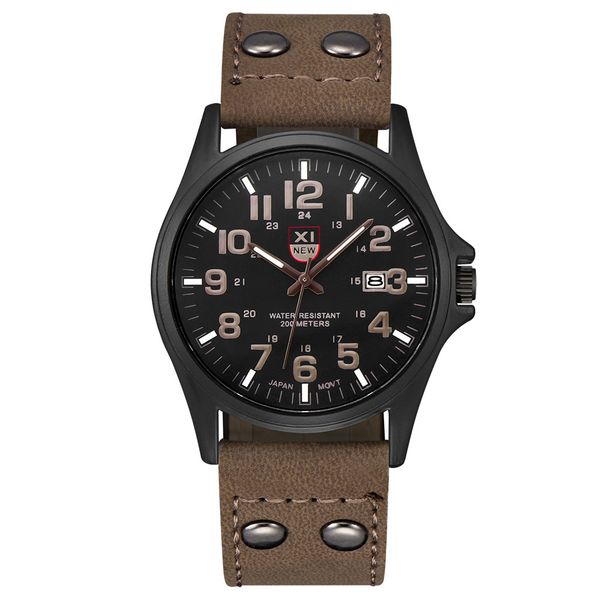 

2018 new arrival watch ladies bracelet watches date quartz analog army casual dress wrist watches, Slivery;brown