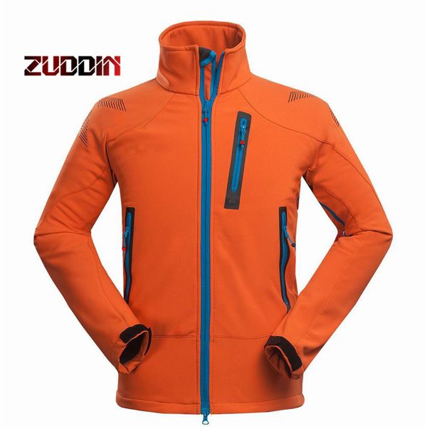 

dropshipping waterproof windproof thermal tech fleece hiking jackets men outdoor softshell jacket outdoor climbing fishing, Blue;black