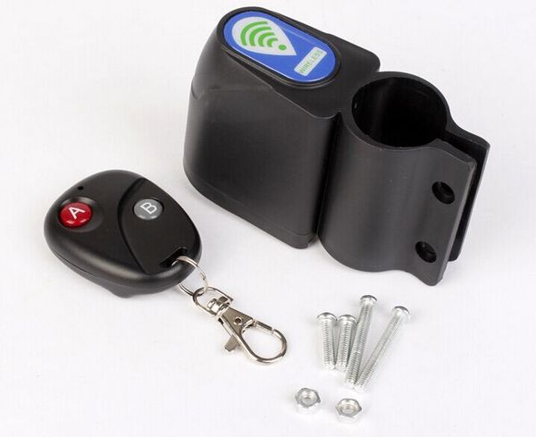 

2016 new waterproof anti-theft security alarm sound lock locks remote control bicycle alarm waterproof abc bike alarm