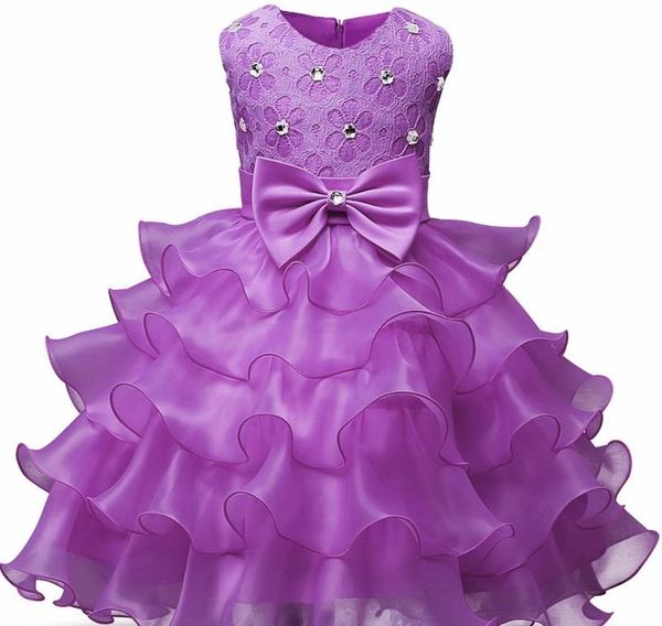 

2018 мода девушки свадьба принцесса платье зимнее вечернее платье мяч цветок детская одежда детская одежда вечерние платья девушки, Red;yellow