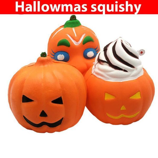 

gift gift wholesale hallowmas squishy pumpkin 8.5cm slow rising rebound toys squishies hand squeezed toy children halloween gifts