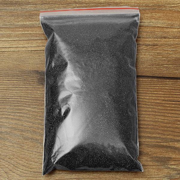 

170g pet 0.4mm black glitter metal flake auto car bike paint additive decor