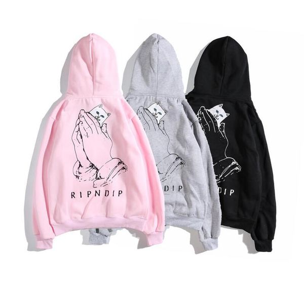 

свитер с Euramerican tide Ripndip stussy brand пары платье пальто и длинными рукавами зимний мужск