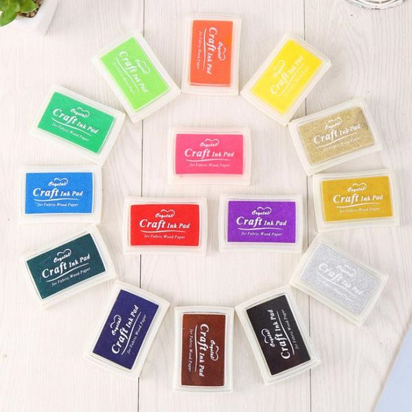 

the latest 15 indonesian cartoon craft ink craft ink set funny work fingerprint cutting accessories t6i012