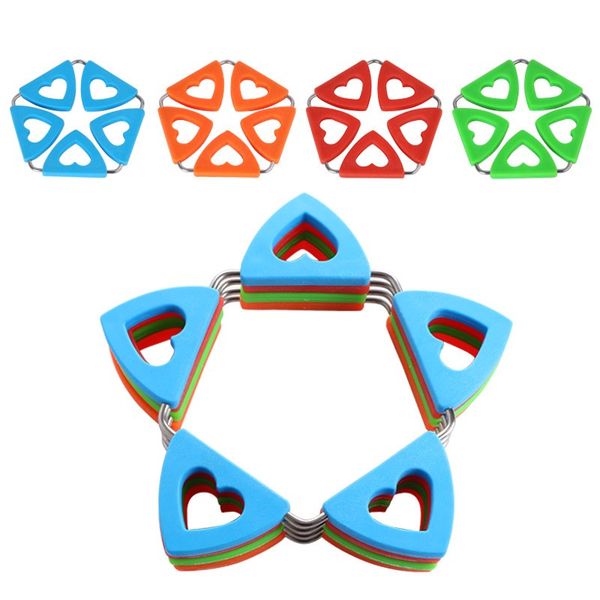 

pad coaster pads trivets mat holder peach blossom shaped stainless steel pot coasters silicone insulation placemat pot holder