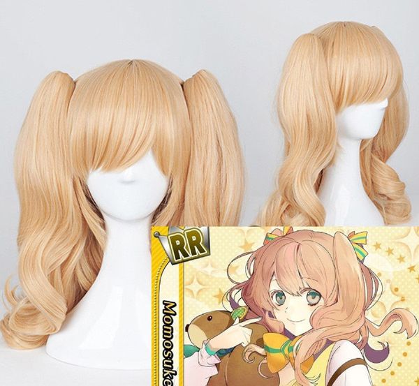 

ichu oikawa momosuke girls anime cosplay halloween party hair wig, Black;brown