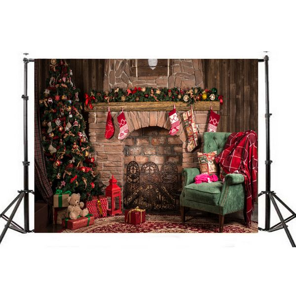 Acheter Minifocus 7x5ft Noël Photographie Décors Pour Photographes Bois Mur Toile De Fond Blanc Neige Boules De Noël Photo Fond De 999 Du Se7ensun