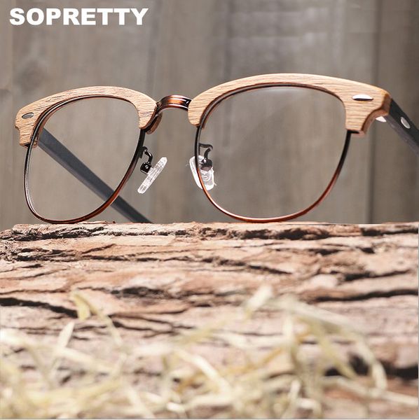 

sopretty optical eyeglasses half frame prescription glasses acetate full oval shape spectacles men and women eyewear frames so26, Silver