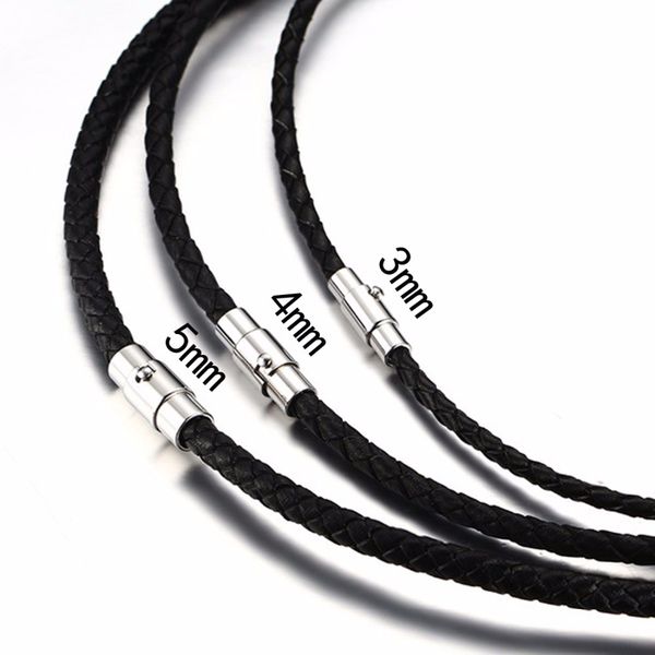 collier homme cuir et acier collier homme cuir et acier