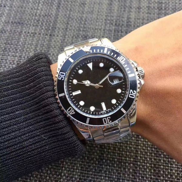 

Brand Mens watch Luxury Top Quality Master Full Stainless Steel Automatic Mechanical WristWatches Gold Silver Black 40mm watches