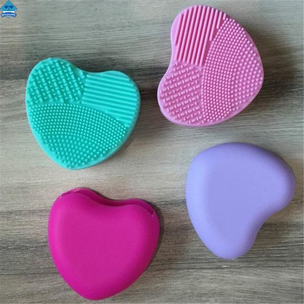 

wishome 2pcs/lot silicone bath brush environmental protection and health comfort and softness bathroom ware zh-106605
