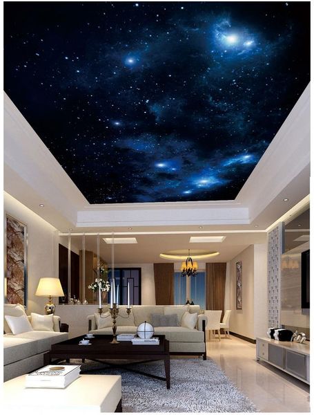 Grosshandel 3d Wallpaper Benutzerdefinierte Foto Decke Wandbild Tapete Dreamy Schonen Himmel Tapeten Wohnzimmer Tapete Zenith Wandbild Hauptdekoration