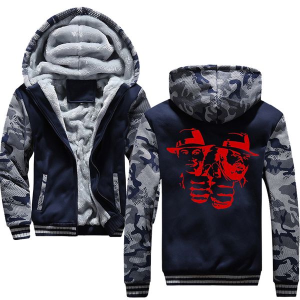 

bud spencer und terence 2018 spring winter thicken men sweatshirt warm fleece hoodies men brand-clothing hoody jacket, Black