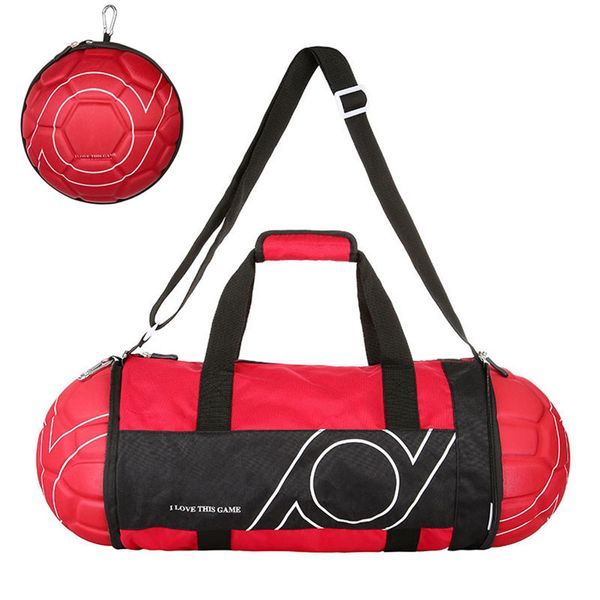 

2018 newly football shape gym duffel bag for home outdoor sport travel vacation