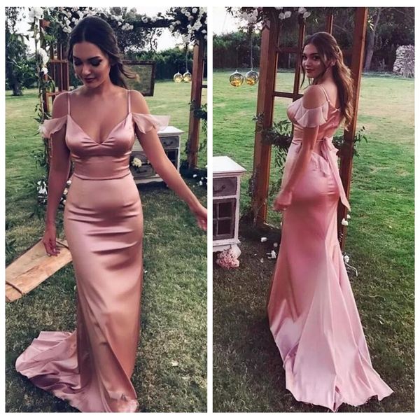 

sexy спагетти полоски русалка пром платья тонкий vestidos de soiree пользовательские интернет для особых случаев партии мантий робы де soiré, Black