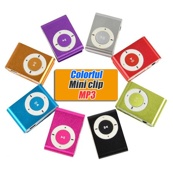 

headphones mp3 music player - sport usb mp3 players come with earphone, usb cable, retail box, support micro sd tf card slot