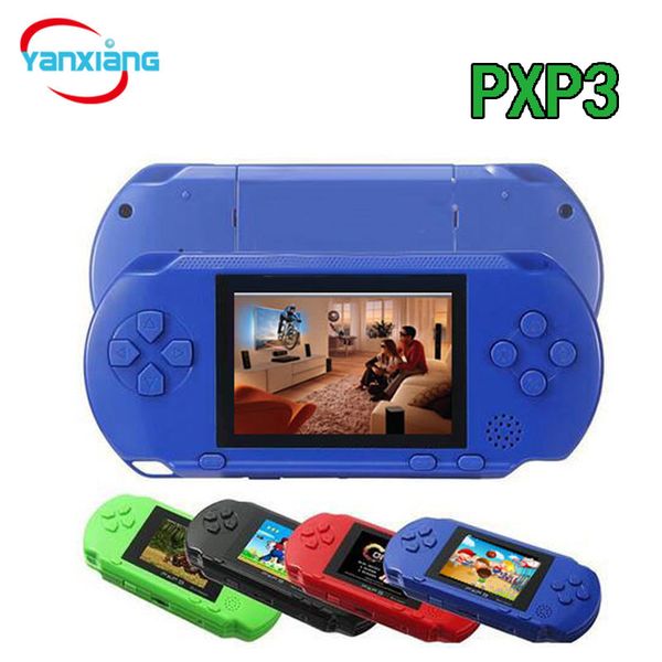 

10pcs tv video handheld game console pxp3 16bit game players gameboy pxp mini gaming consoles for gba games wholesale dhl yx-pxp-1