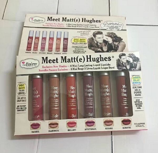 

Makeup matte lip glo meet matt e hughe mini et long la ting liquid lip tick with the brand in tock 6pc et