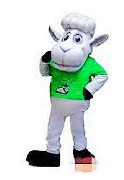 

custom sheep australian sheep mascot costume size ing, Red;yellow