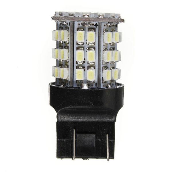 

10x t20 7443 w21w w21/5w 64 smd 1206 car back up light bulb auto backup white 6000k