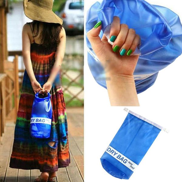 

pvc cloths waterproof dry bag travel accessories drifting bag beach bucket