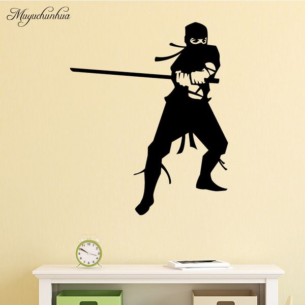 Muyuchunhua Ninja Wall Stickers Home Decoration Accessories For