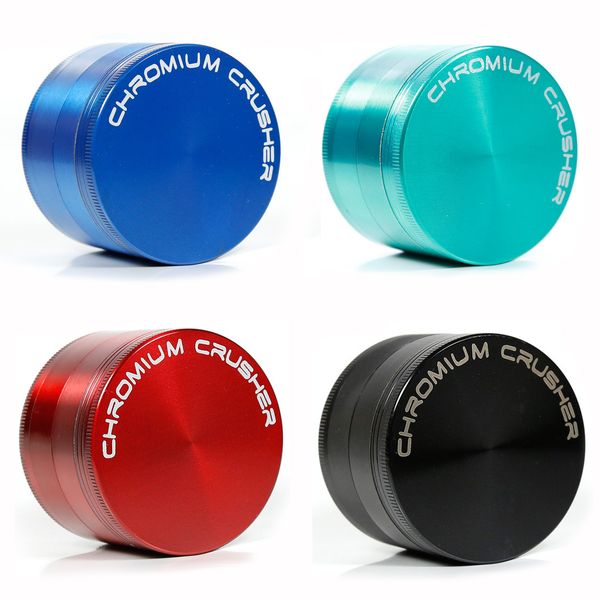 

Металлические дробилки Chromium Crusher 4 Parts Grinder 40 мм 50 мм 55 мм 63 мм Травяные дробилки со скребком и индивидуальной коробкой