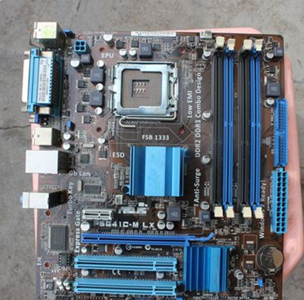 

for asus p5g41c-m lx deskmotherboard intel g41 lga 775 ddr2 ddr3 u atx
