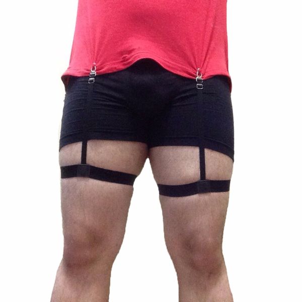 

gentleman shirt stays men suspenders gentleman braces elastic shirt garter holder business suspender uniform tirantes, Black;white