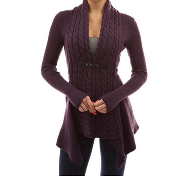 

2018 hand knitted cardigans women coat autumn winter long sleeve slim sweater women poncho sashes crochet cardigan, White;black