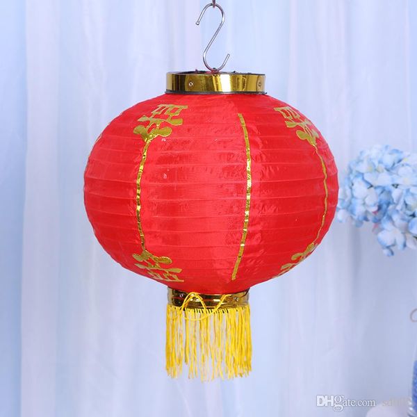 Pleasing Lanterns Chinese Traditional New Year Red Hang Giant