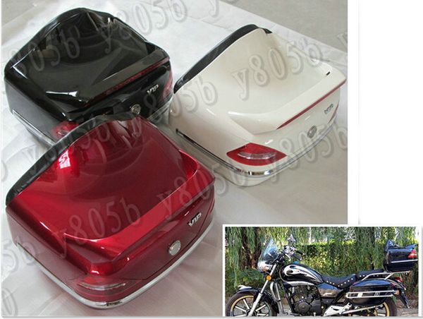 

motorcycle trunk luggage case tail box rack backrest for shadow spirit sabre aero ace steed vlx 400 600 1100 dlx vtx1300