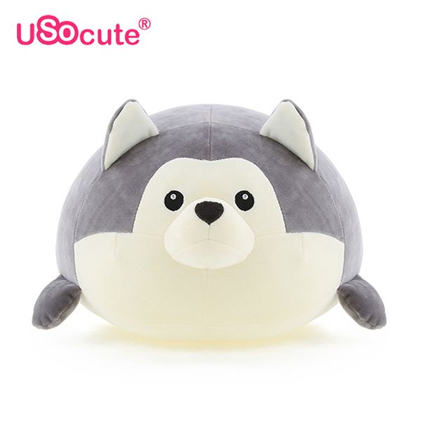 

husky plush kids toys dog plush cushion/pillow toys soft stuffed toy pillow 40