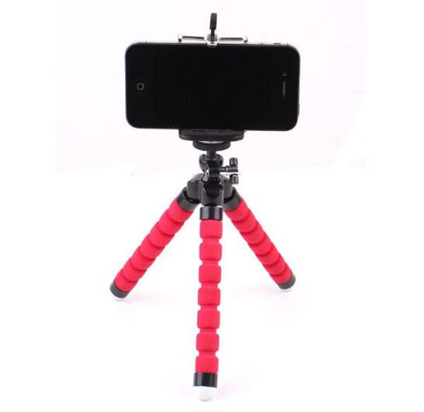 

mini flexible camera phone holder flexible ocs tripod bracket stand holder mount monopod for iphone 6 7 8 plus smartphone