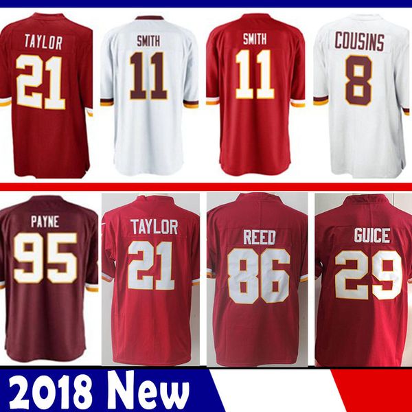 

Limited Washington 11 Alex Smith 29 Derrius Guice Redskin Jersey 21 Sean Taylor 72 Eric Fisher 86 Reed Football Jerseys