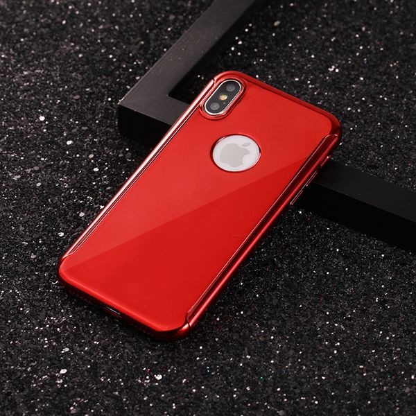 

factory sale for samsung galaxy suitcase electro plating phone case 360 full protective for iphone 8 plus case with retail package