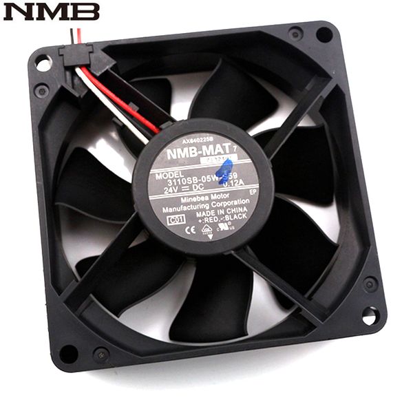 

nmb 3110sb-05w-s59 8025 24v 0.12a 80*80*25mm axial inverter cooling fan