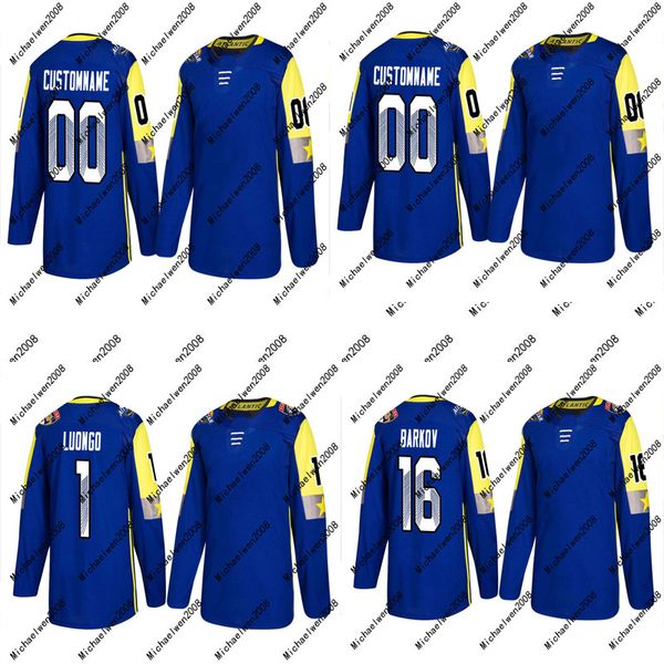

1 Roberto Luongo 16 Aleksander Barkov Jersey 2018 All-Star Atlantic Division Florida Panthers Custom Hockey Jerseys