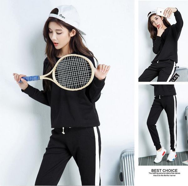 

Casual Women Clothing Set Women Spring Autumn 2 Piece Set Women Tracksuits Hoodies +Pants Casual Sporting Suits Female O-Neck