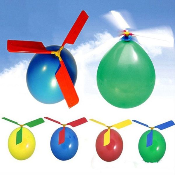 

Летающий воздушный шар вертолет DIY воздушный шар самолет игрушка воздушный шар живописное место летающие воздушные шары украшения партии баллон игрушка T2I413