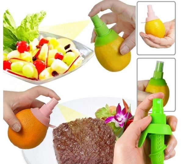 

creative diy hand lemon juice extractor food grade abs juice atomizer fruit tools 3 pieces /set