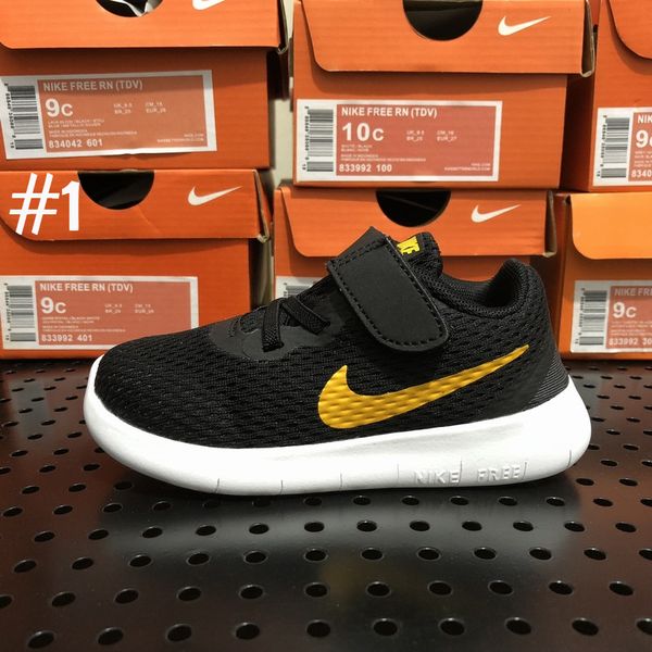 

children sports shoes boys girls air brand shoe genuine leather kids sneakers child running shoes casual shoes, Black;red