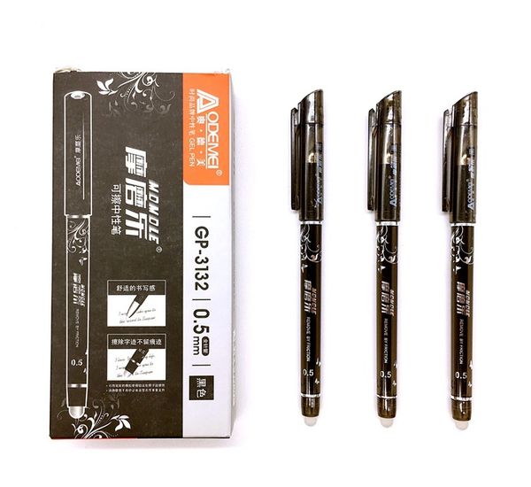

1pcs/sell black business erasable fountain pen refills is red blue ink blue and black a magical writing neutral pen stationery