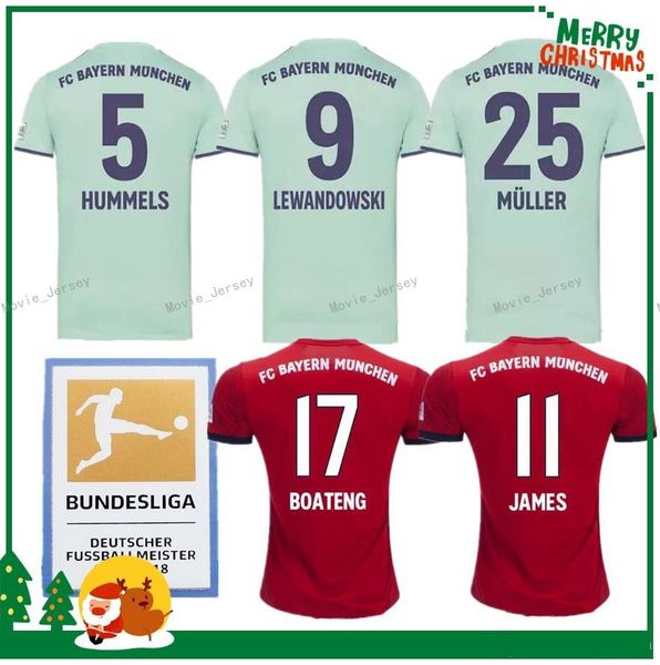 

Bayern Munich 2018 soccer jersey 2019 Thai Quality Müller RIBERY ROBBEN LEWANDOWSKI football shirts Bayern Munich football uniforms