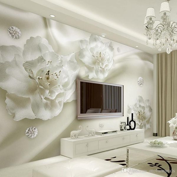 Custom Photo Wallpaper 3d Mural Wall Stickers Aesthetic Light